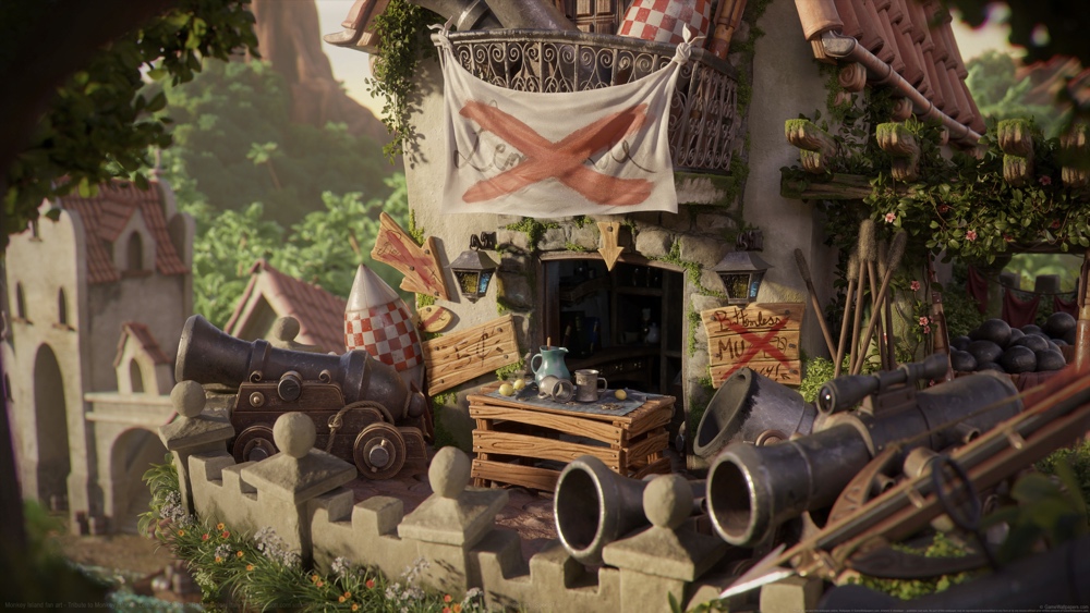 Monkey island fan art 01