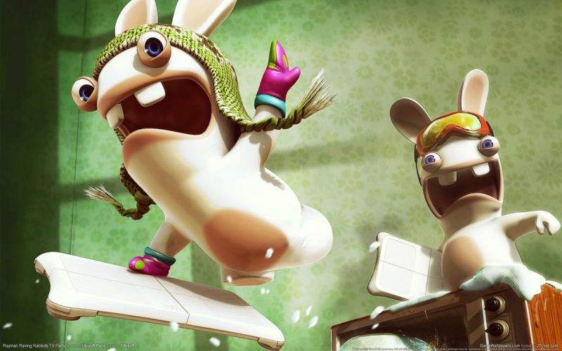 Rayman Raving Rabbids Tv Party