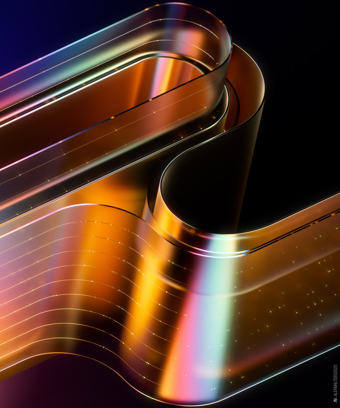 Curves Digital Art Wallpaper