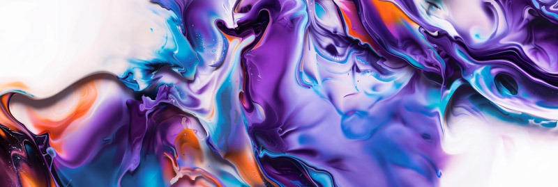 Fluid Art Purple Wallpaper