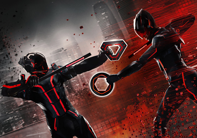 Tron Ares Fight Wallpaper
