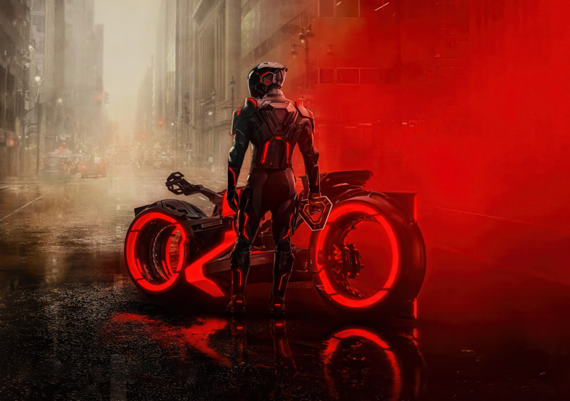 Tron Ares Red Wallpaper